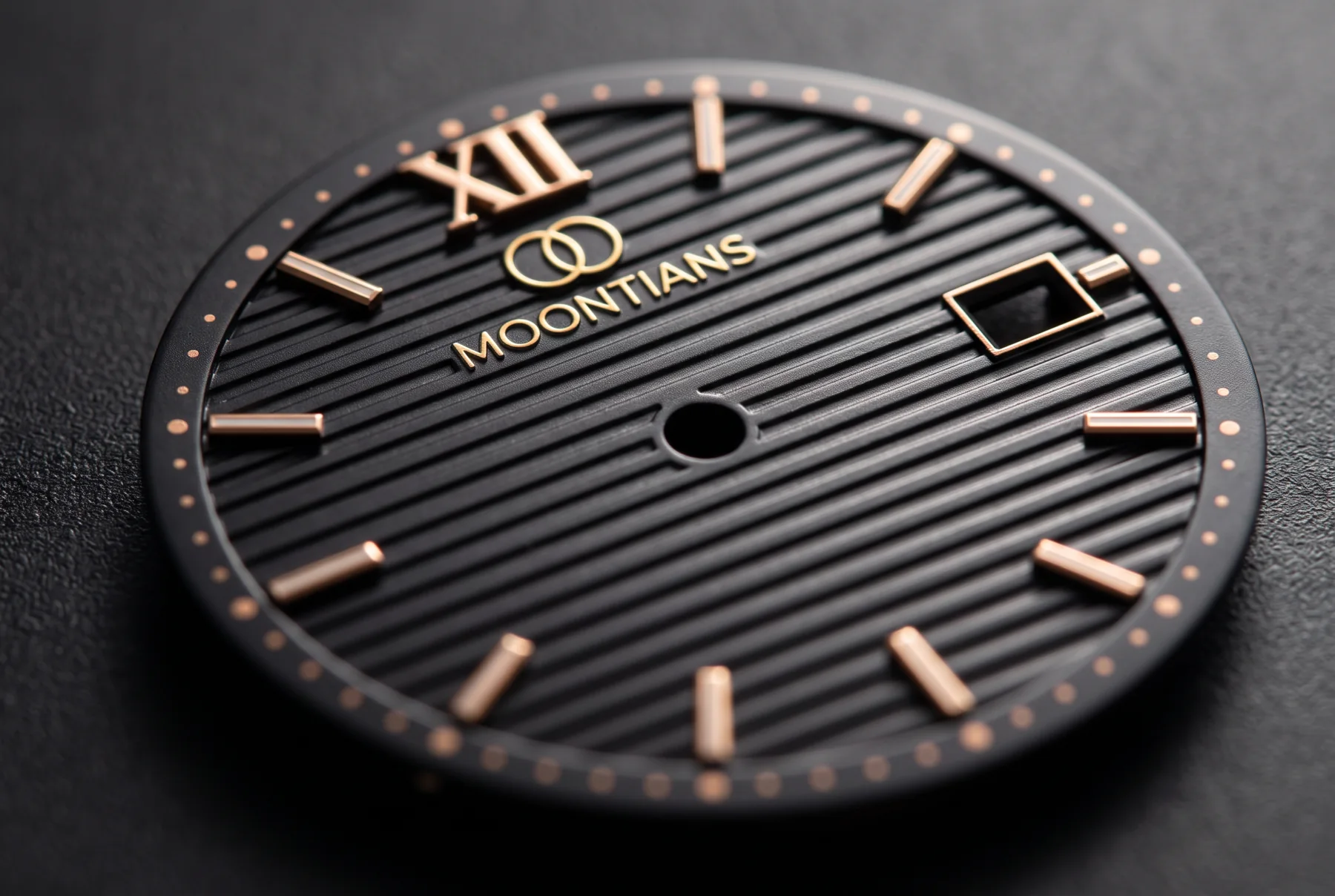 Dial, photographed