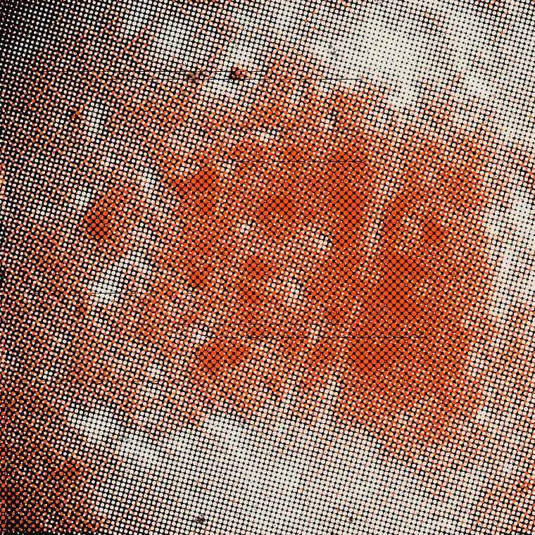 Chang'e 4 landing site as a screen print, centred on 45.440° S  177.590° E